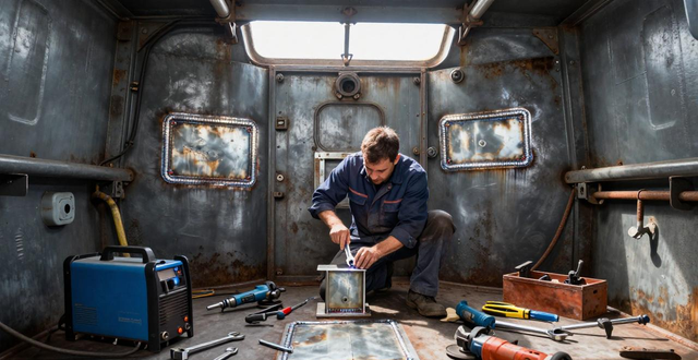 船舶结构修改方法_船舶改装工程中的结构加强铆焊_降低焊接变形