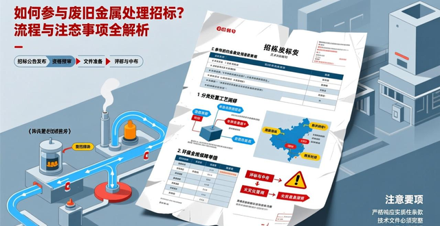 图片[2]-如何参与废旧金属处理招标？流程与注意事项全解析-大连富泓机械有限公司
