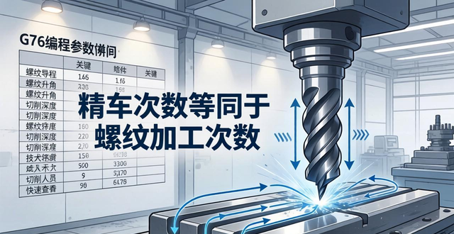 G76指令_CNC车削加工循环指令_车削螺纹复合循环