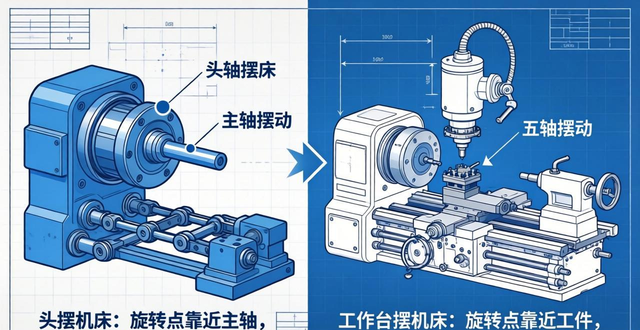 五轴加工机床品牌对比_立式主轴不动工作台摆动五轴机床_立式主轴摆动五轴机床