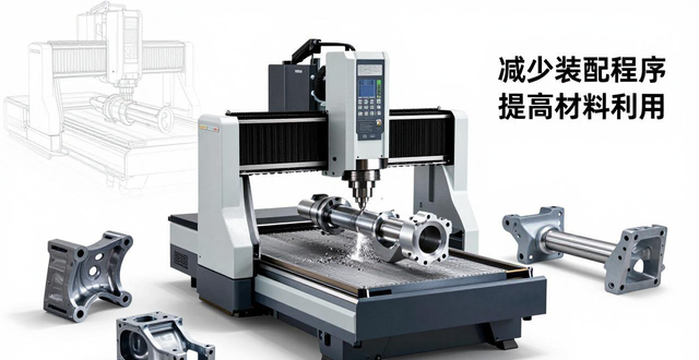 大型零件加工行业应用_CNC复合加工 航空航天零件加工 五轴联动加工