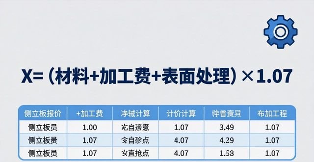 龙门料报价_数控铣床加工费_五金零件加工报价单范本