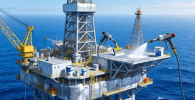 海洋钻井平台防腐涂装方案(锌加系统).doc-大连富泓机械有限公司