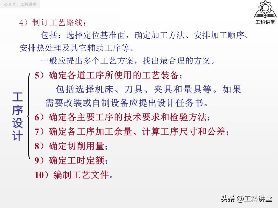 磨削加工行业标准汇总_典型表面加工路线_机械加工工艺路线制订原则