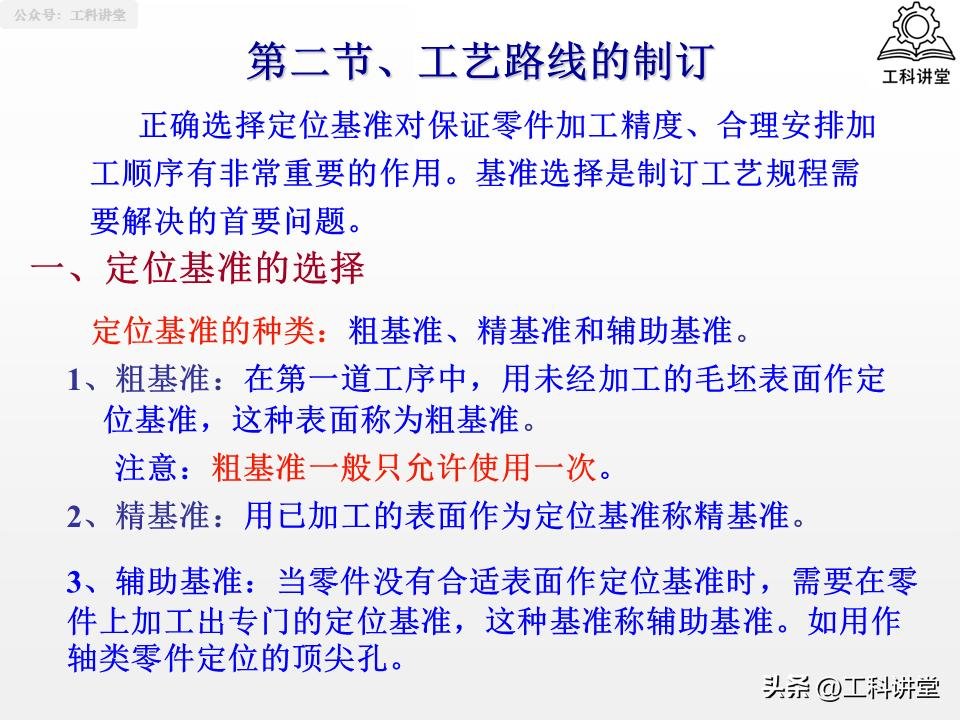 典型表面加工路线_机械加工工艺路线制订原则_磨削加工行业标准汇总