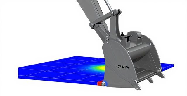 挖掘机斗杆开裂原因分析_现场抢修挖掘机大臂油缸支座开裂_斗杆缸活塞杆支座应力集中解决方法