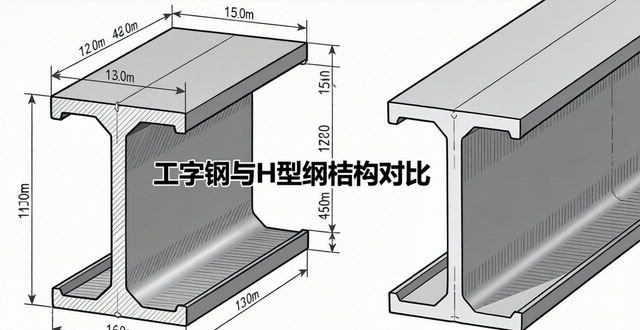 工字钢与H型钢的结构差异及其应用-大连富泓机械有限公司
