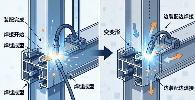:钢结构焊接变形控制_焊接残余应力分析_钢梁铆焊后起拱度控制与矫正