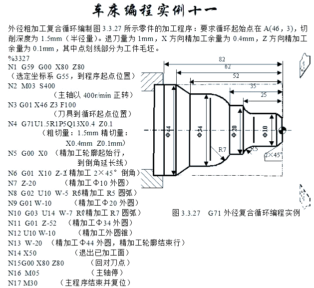 图片[12]-众多编程实例，助你轻松搞定数控车手工编程！-大连富泓机械有限公司