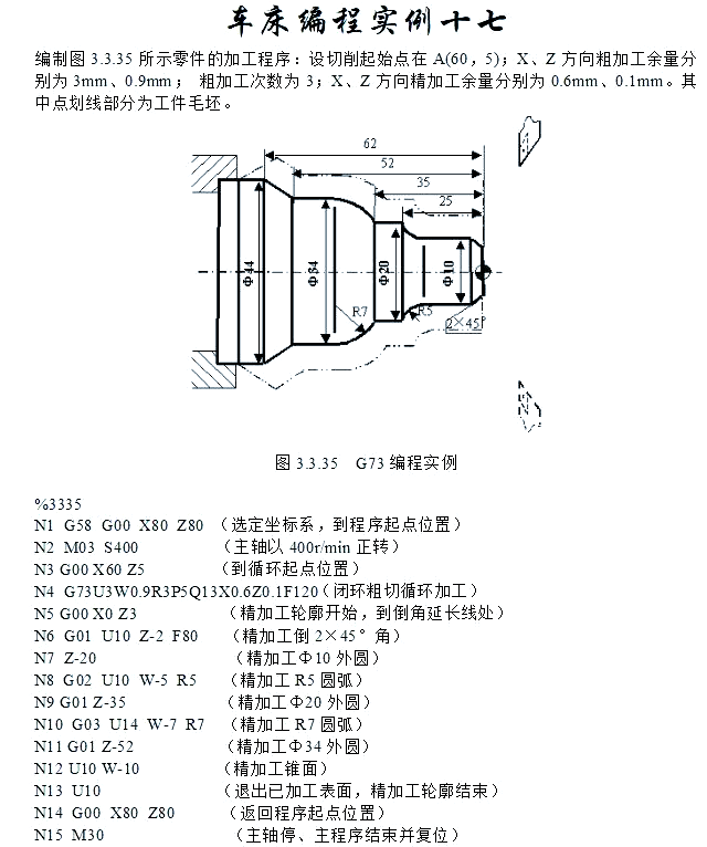 图片[19]-众多编程实例，助你轻松搞定数控车手工编程！-大连富泓机械有限公司