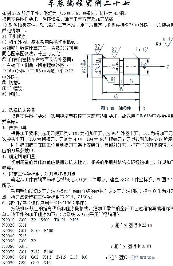 图片[39]-众多编程实例，助你轻松搞定数控车手工编程！-大连富泓机械有限公司