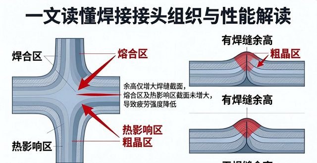 焊接热影响区 vs 铆接冷加工对材料的影响_焊接接头组成 焊缝熔合区热影响区_焊接接头组织和性能 焊缝一次二次结晶过程