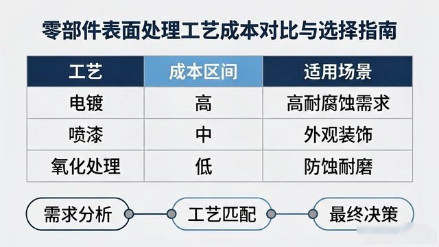 表面处理工艺选择指南_非标零件加工表面处理选择_防锈处理工艺应用