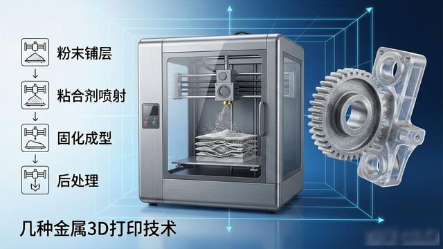 金属3D打印工艺_与3D打印结合的小批量复杂金属件铆焊加工_粉末床熔化技术