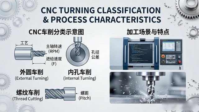 加工中心加工工艺归类_加工中心加工特点_CNC铣削与CNC车削区别