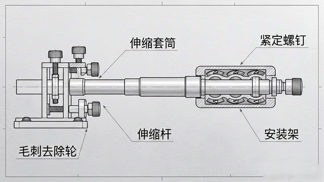 快速研磨去除毛刺_CNC加工后去毛刺方法_CNC加工毛刺去除装置