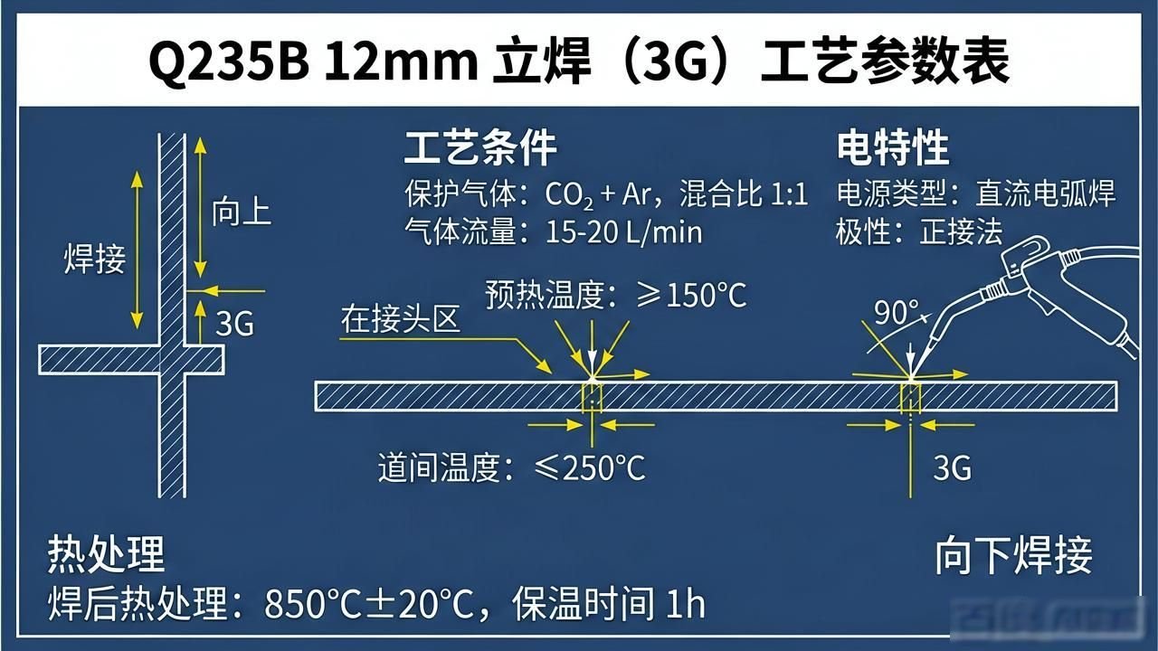 Q235B 12mm板对接焊缝焊接工艺评定报告-大连富泓机械有限公司