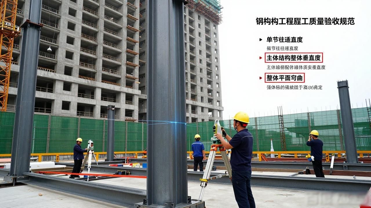 高层建筑钢结构安装施工的垂直度管理-大连富泓机械有限公司