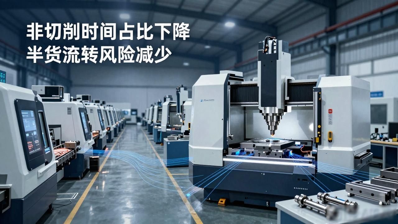 革新精密制造工艺_车铣一体数控机床_车铣复合加工效率提升
