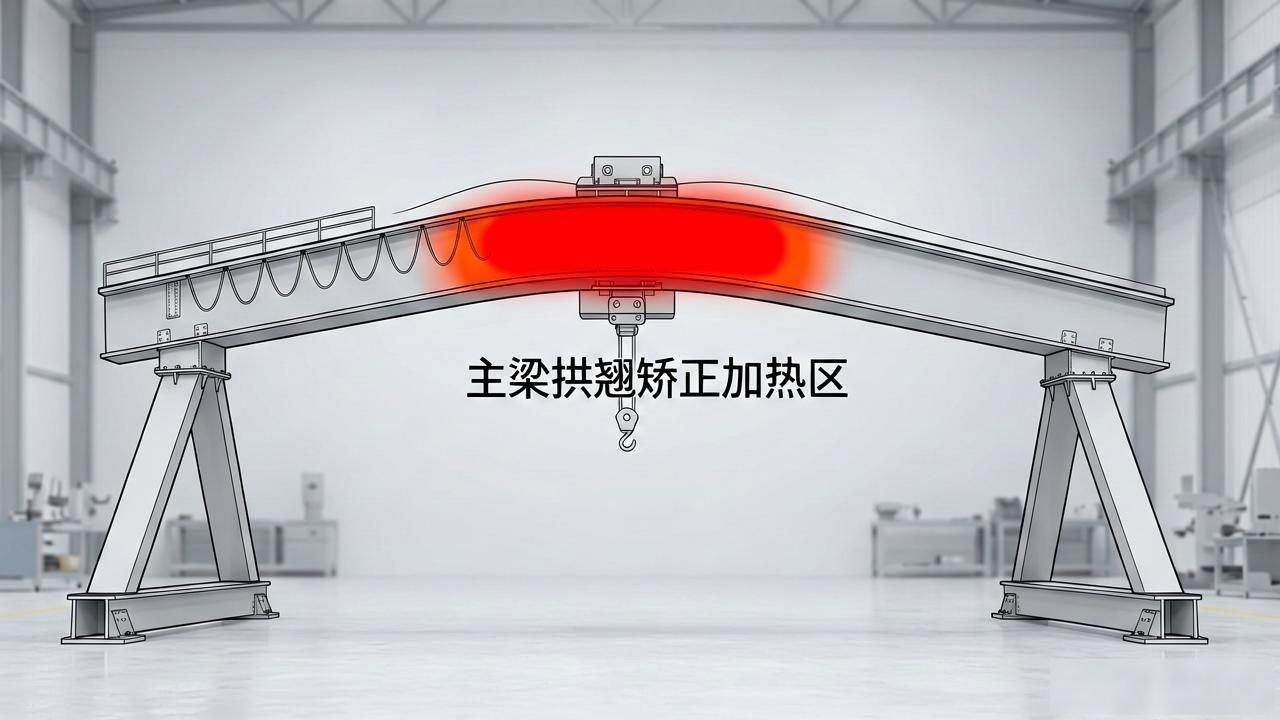 桥(门)式起重机主梁挠度检测与变形矫正方法-大连富泓机械有限公司