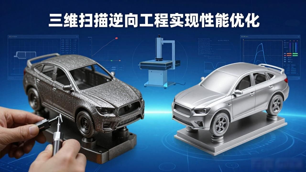复杂异形件三维扫描逆向工程铆焊加工_异形壳体三维扫描抄数建模_逆向工程建模解决方案