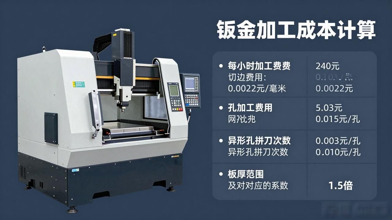 钣金加工成本费用及报价的详细计算方法-大连富泓机械有限公司