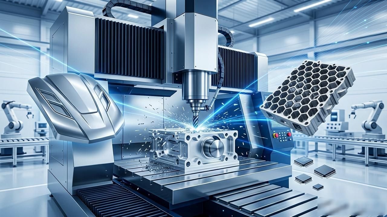 CNC加工技术优势_中小型CNC加工厂有哪些优势_CNC加工技术应用领域