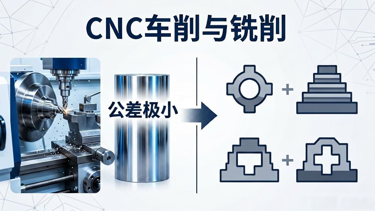 中小型CNC加工厂有哪些优势_CNC铣削与车削区别_CNC车削加工工艺