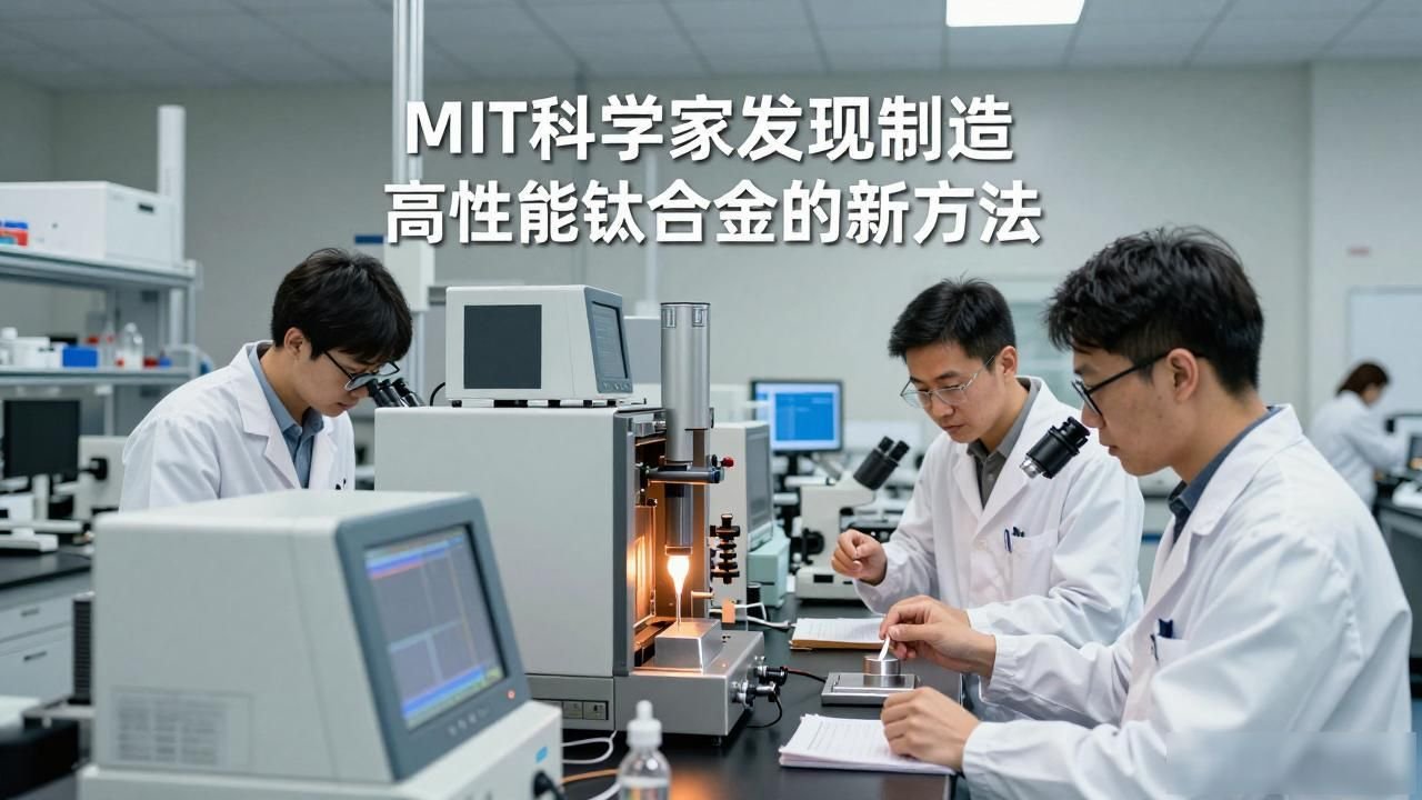 钛合金强度延展性权衡_麻省理工学院钛合金研究_钛合金加工创新工艺