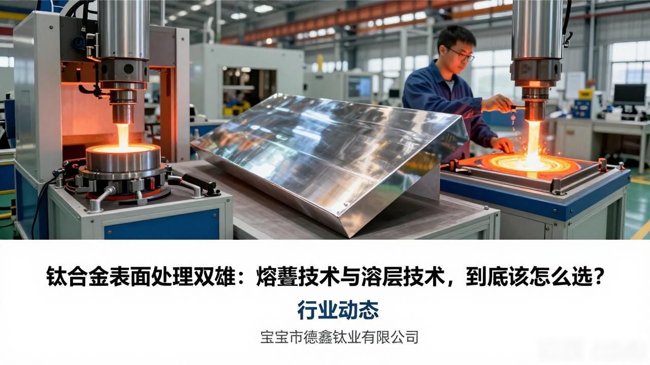 钛合金表面涂层技术_钛合金表面熔覆技术_钛合金加工表面处理技术