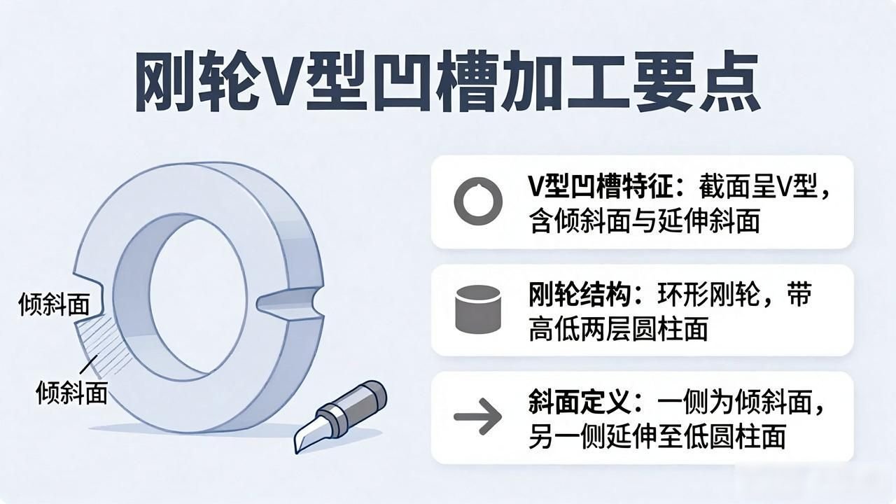 谐波减速器刚轮加工_机器人用谐波减速器零件精密加工_双传动比设计