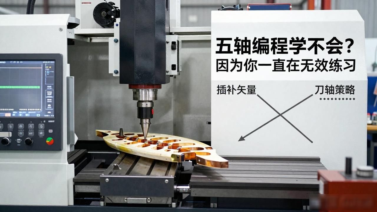 五轴加工刀具路径优化_五轴编程 无效练习 刻意练习