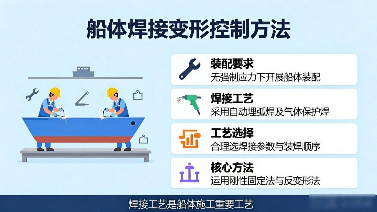 如何控制船体薄板铆焊的变形_船体钢板焊接变形原因及影响因素_船体钢板焊接变形控制矫正