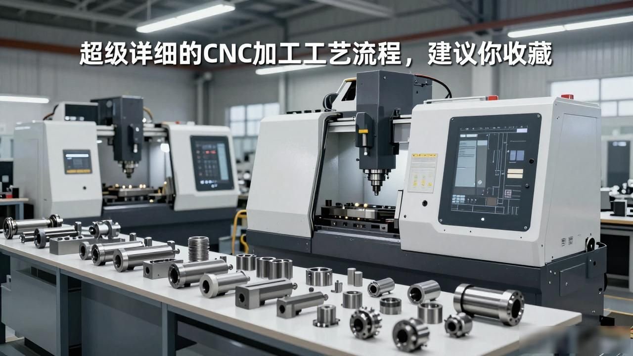 CNC加工高精度零件制造_CNC加工工艺流程详解_CNC加工工艺流程