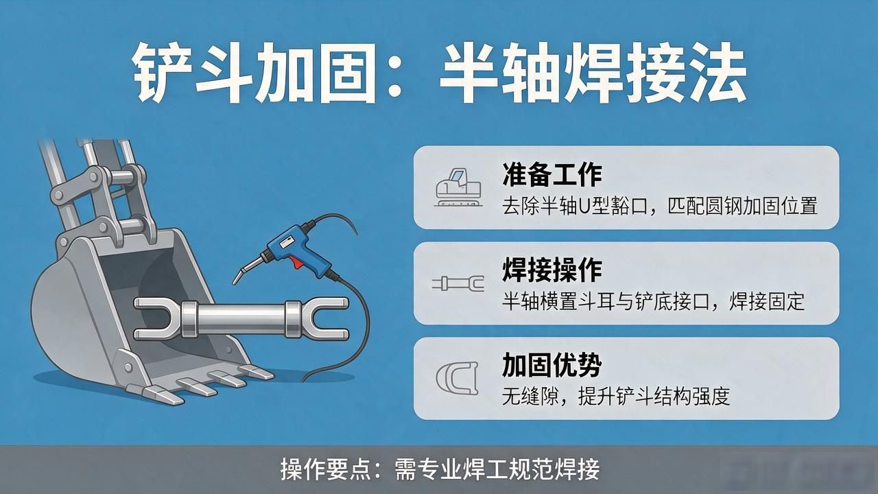 道轨钢铲斗加固方法_挖掘机铲斗加固_挖掘机大小臂(动臂斗杆)专业铆焊修复