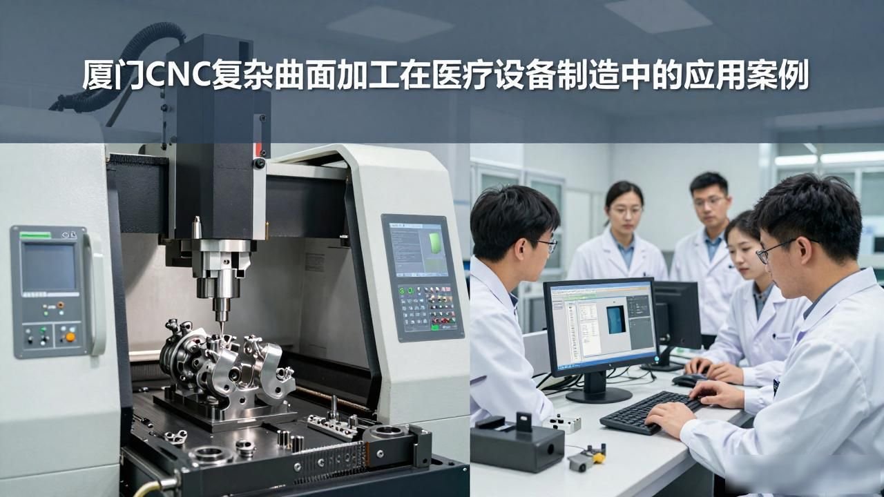 CNC加工服务案例展示_厦门CNC复杂曲面加工_医疗设备CNC加工技术
