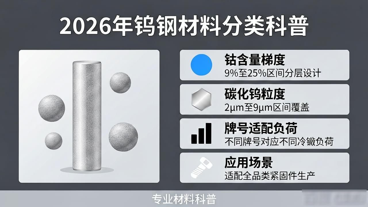 2026年钨钢材料不同品类分类及适用场景科普介绍-大连富泓机械有限公司