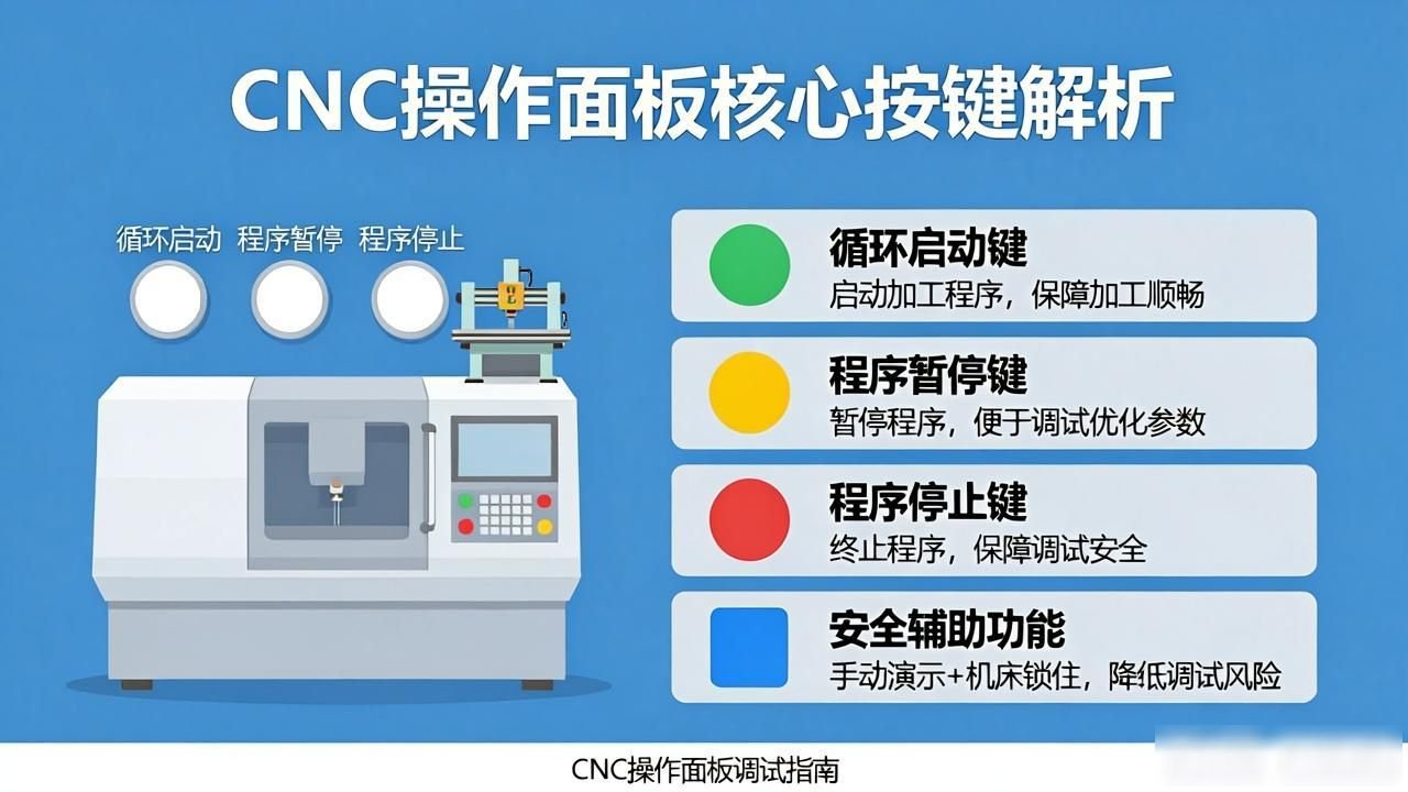 揭秘CNC操作面板：按键含义与效率提升技巧-大连富泓机械有限公司