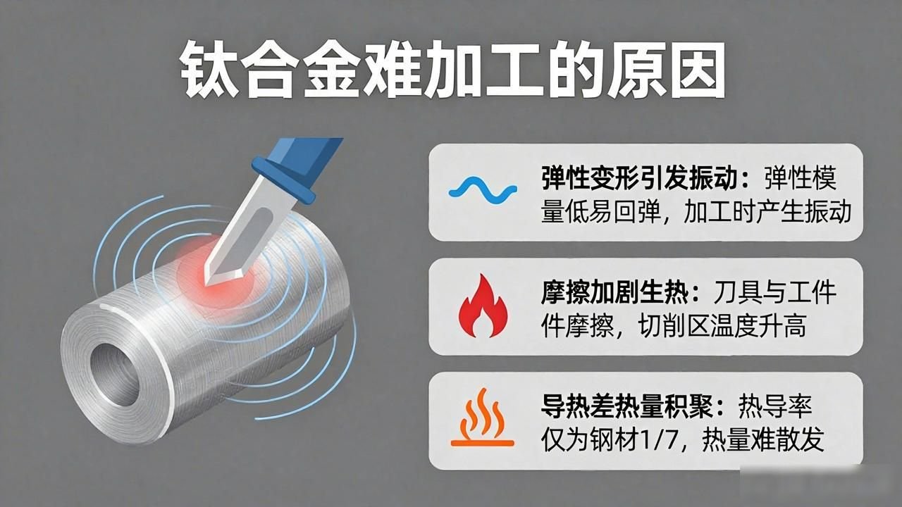 钛合金加工_钛合金切削热问题_钛合金加工难加工性