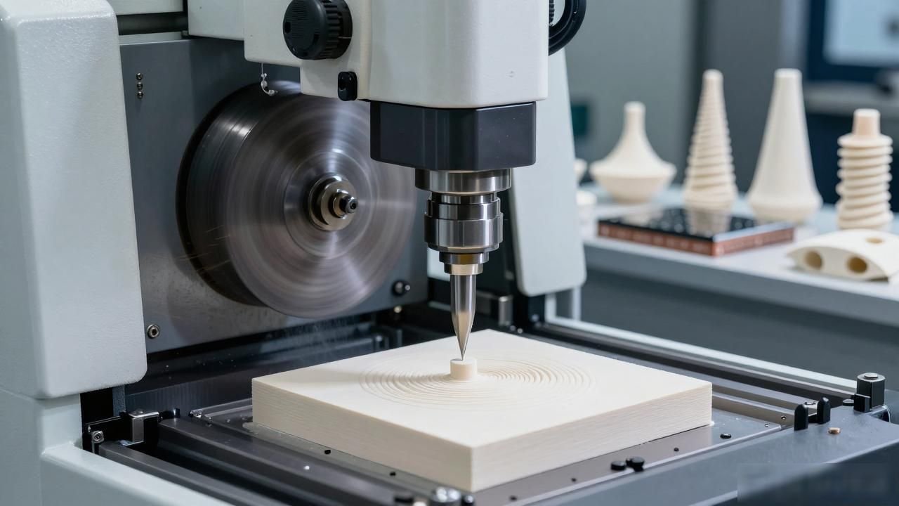 高转速主轴陶瓷雕铣机_陶瓷零件加工精度_高精度主轴在精密机械加工中的作用