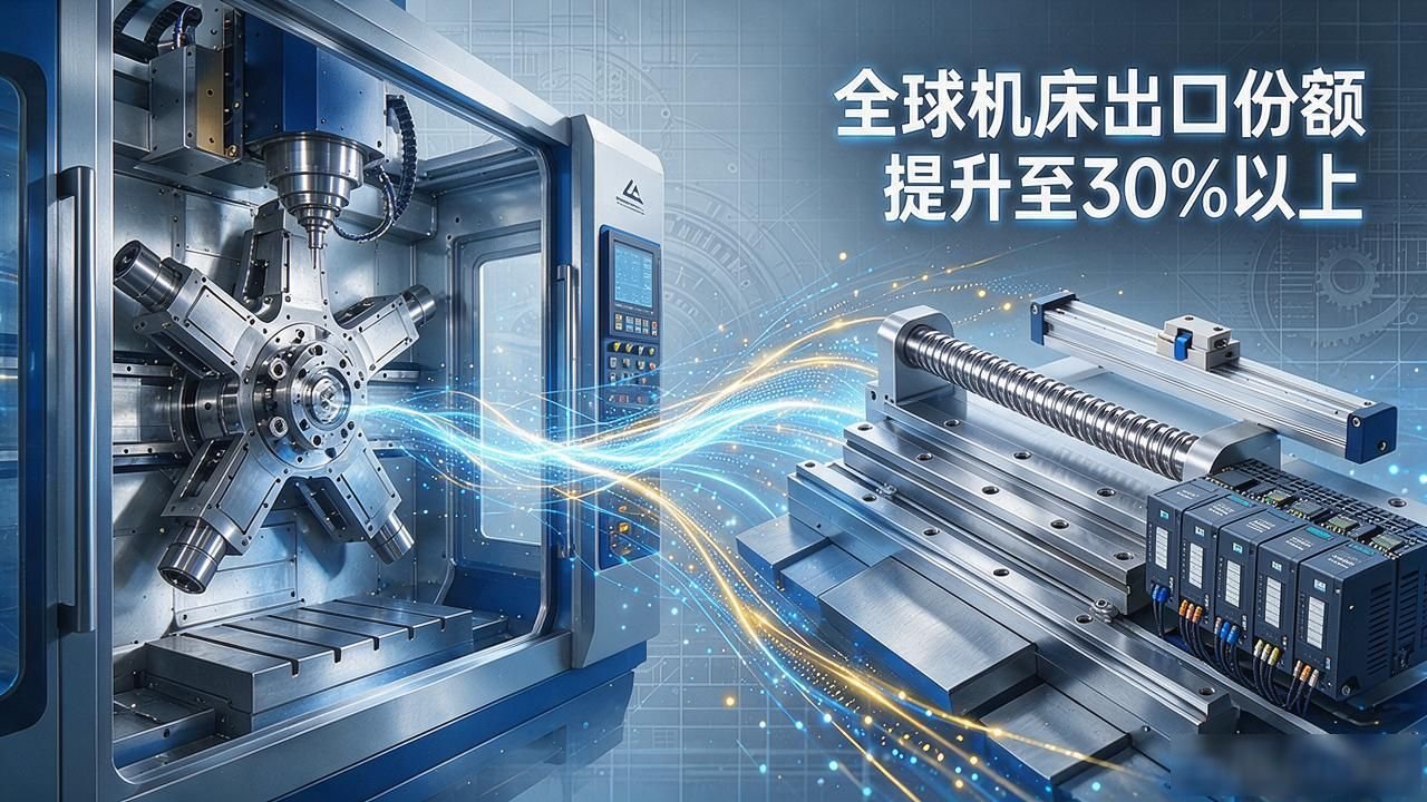 国产五轴机床市场份额_国产高端五轴替代日系_五轴加工最新动态