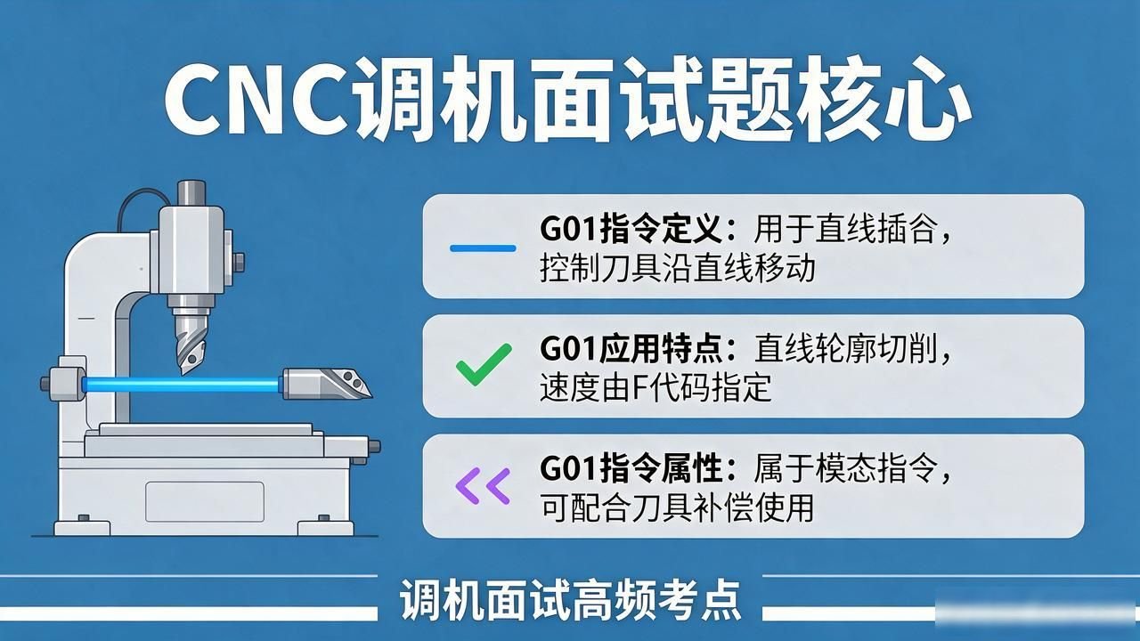 CNC车削操作工面试题_CNC技术员调机面试题及答案_CNC加工准备功能指令G代码面试题