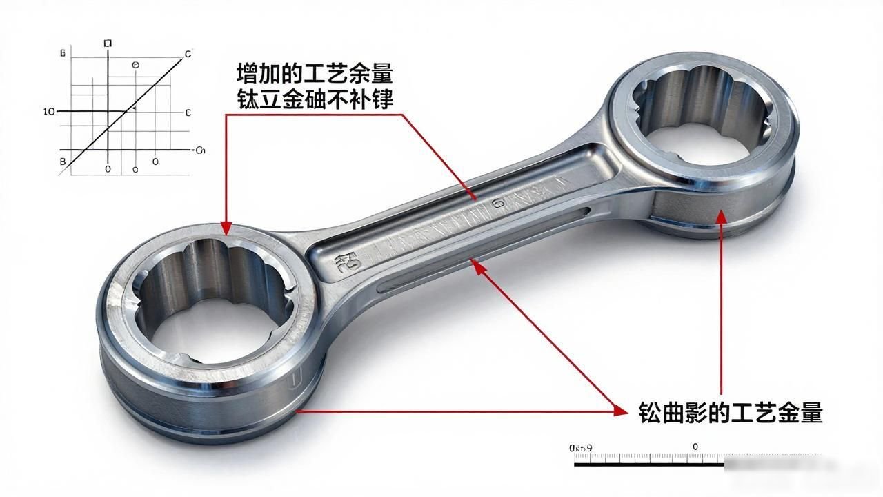 液压机连杆锻造工艺优化_钛合金连杆锻件翘曲变形控制_钛合金加工热变形控制