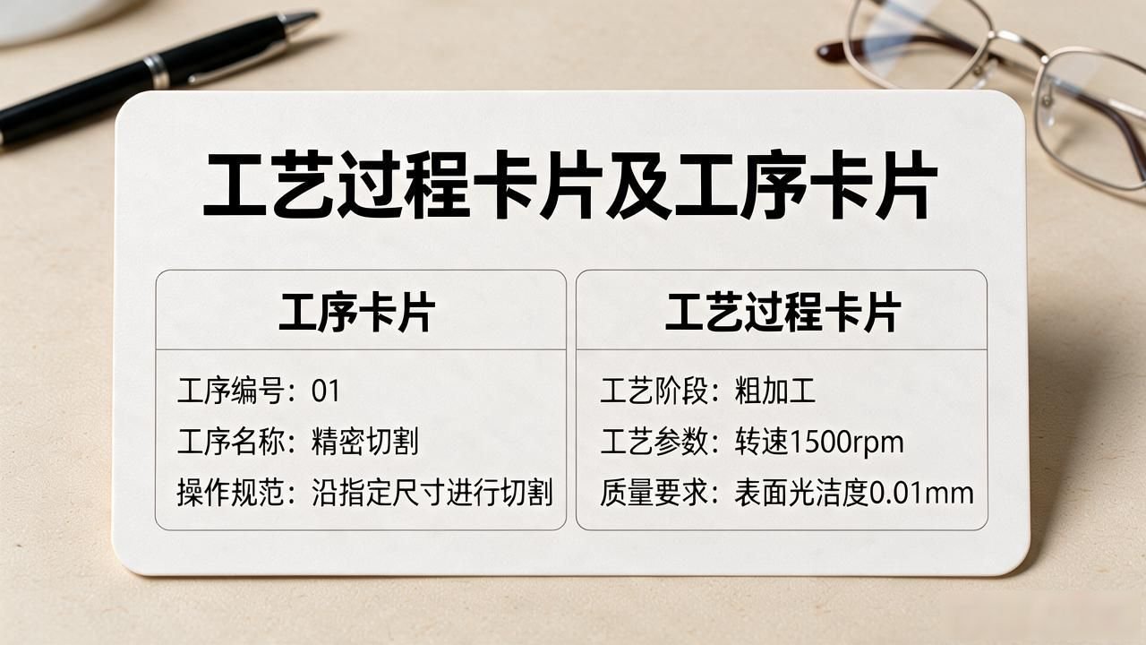非标零件加工工艺卡片制作_工艺卡片_工艺过程卡片