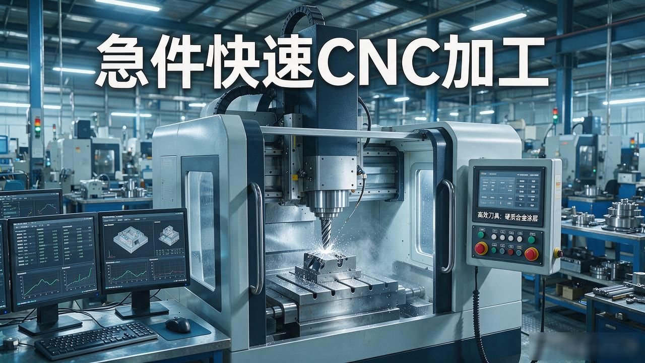 急件快速CNC加工服务_CNC加工紧急订单处理流程_CNC加工工艺流程详解