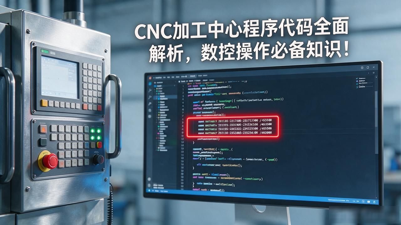 G代码解释_CNC加工程序字母含义_CNC铣削编程G代码详解