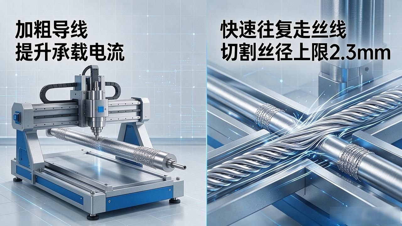 将线切割效率提高的方法介绍-大连富泓机械有限公司