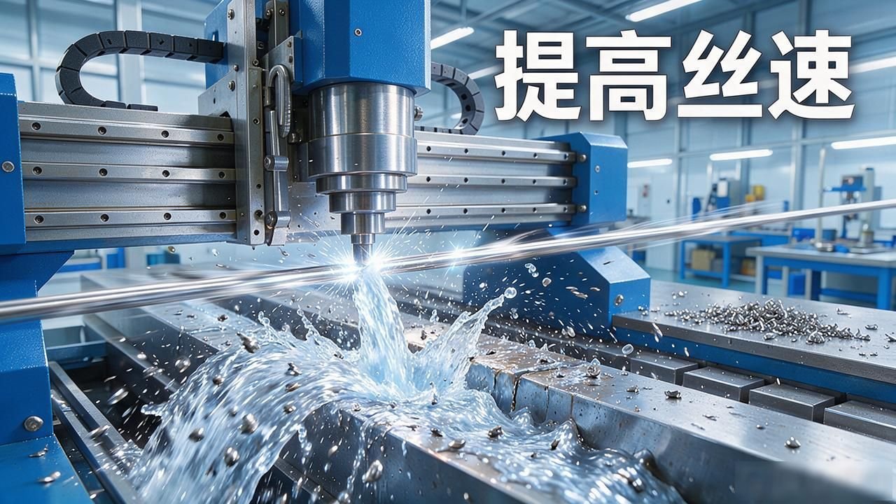 线切割加工效率提升方法_钼材料走丝机床切割效率_线切割效率提升