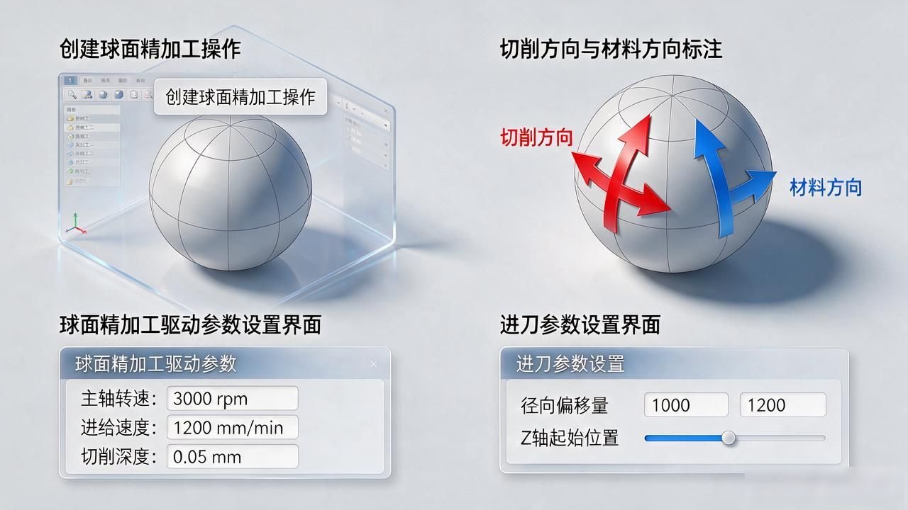 五轴联动加工视频演示_五轴联动加工多面体实例_五轴联动加工球面刻字实例